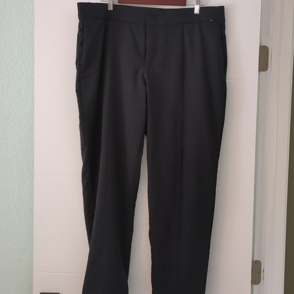 Mondetta doubled outdoor Stretchy comfortable pants black size 16